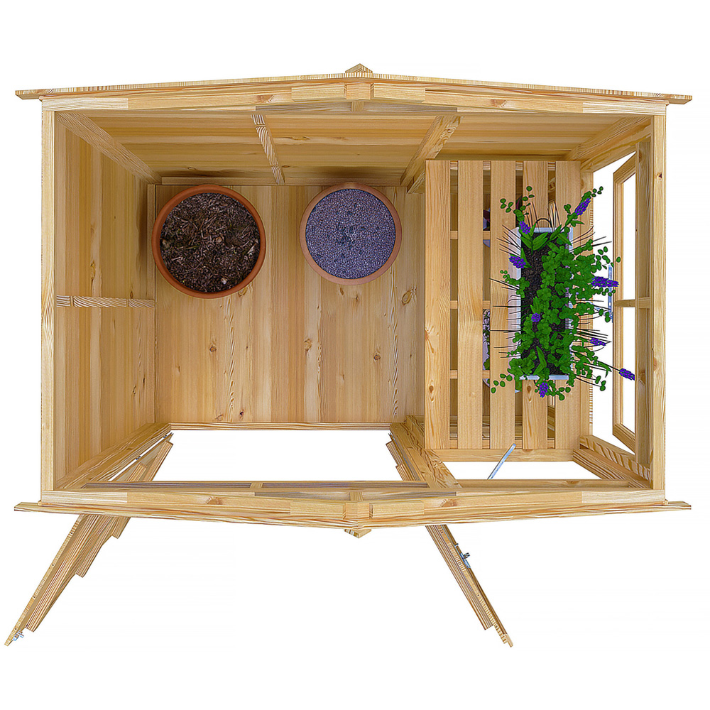 Shire 6 x 4ft Sun Hut Image 4