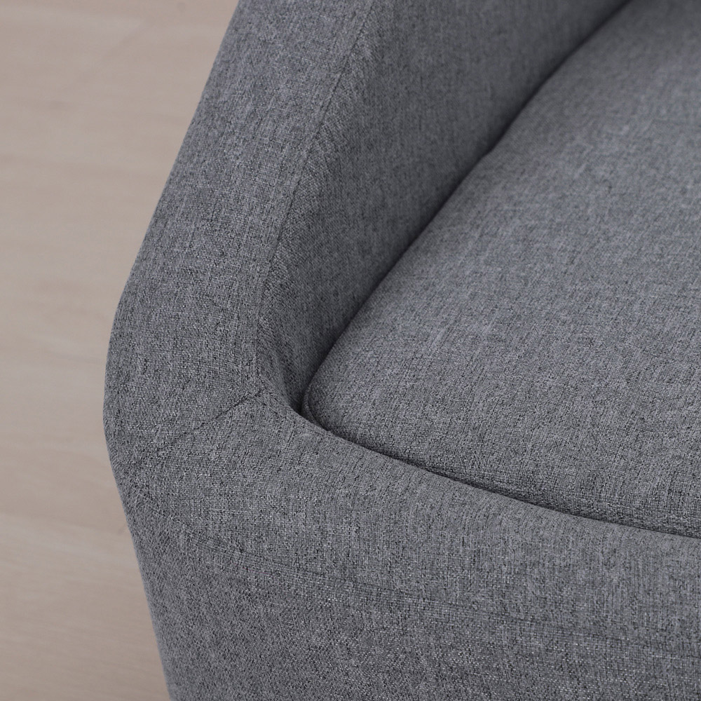PawHut Grey Small Medium and Large Dogs Pet Sofa with Cushion Image 4