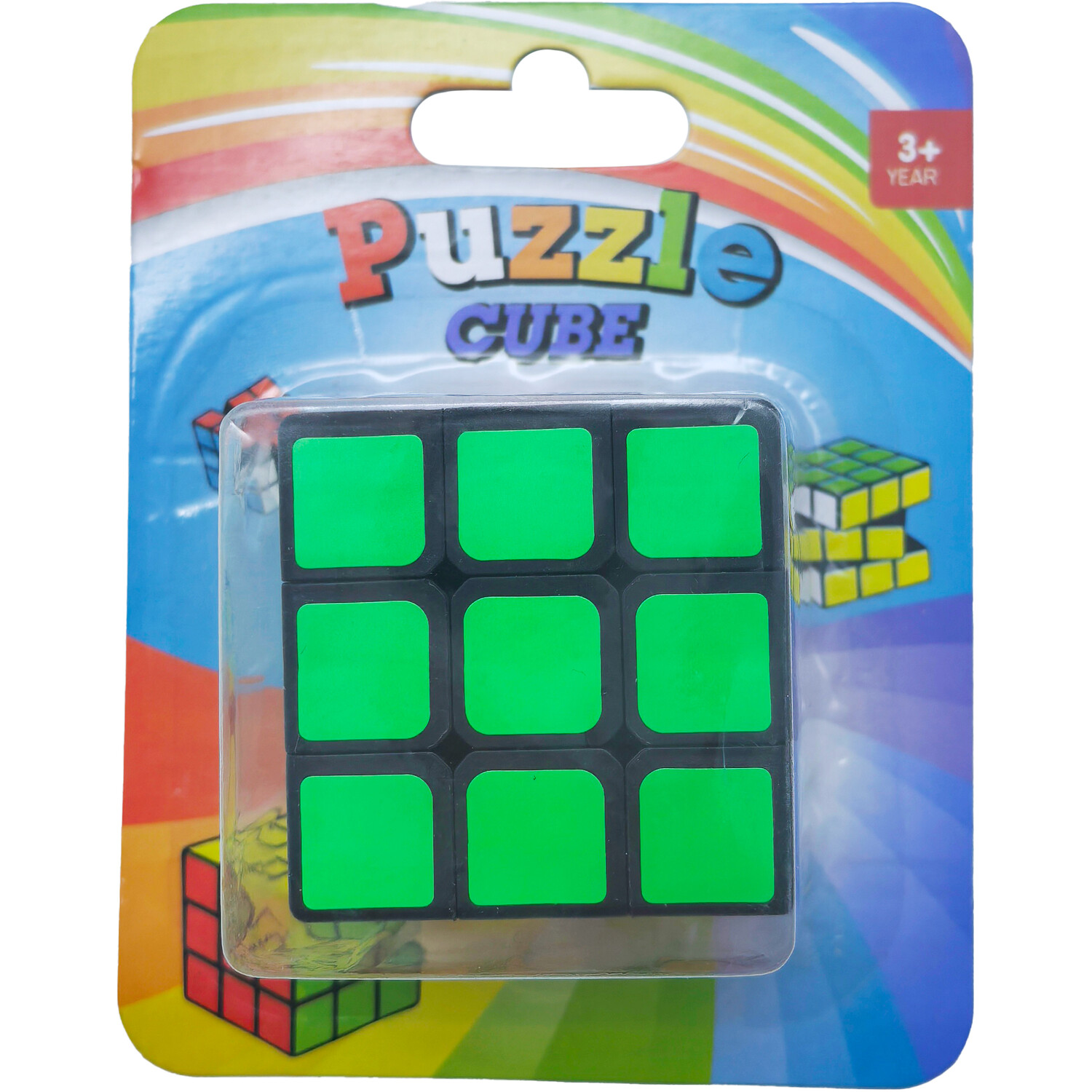 Puzzle Cube Game - Multicolour Image