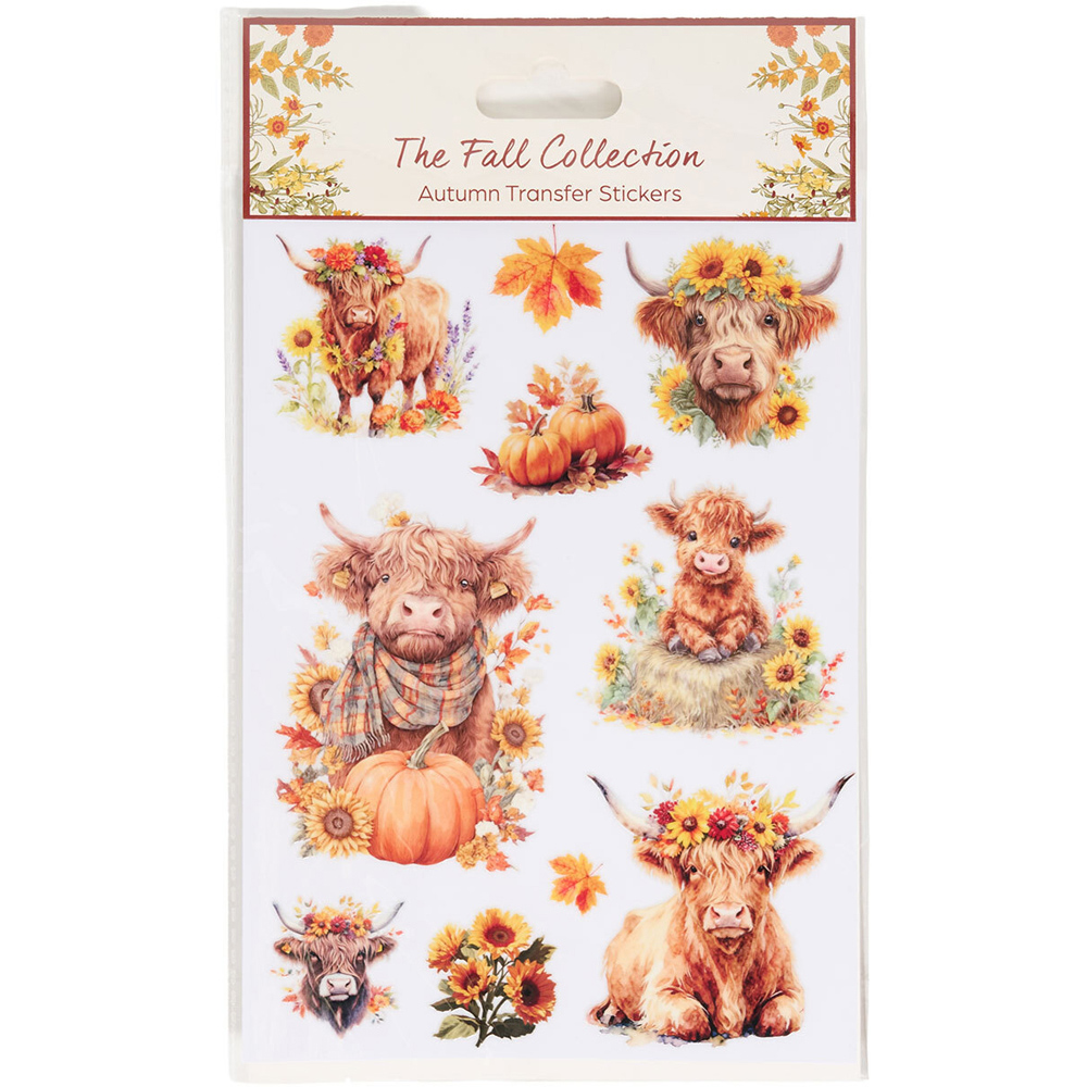 Autumn Transfer Stickers Image 3