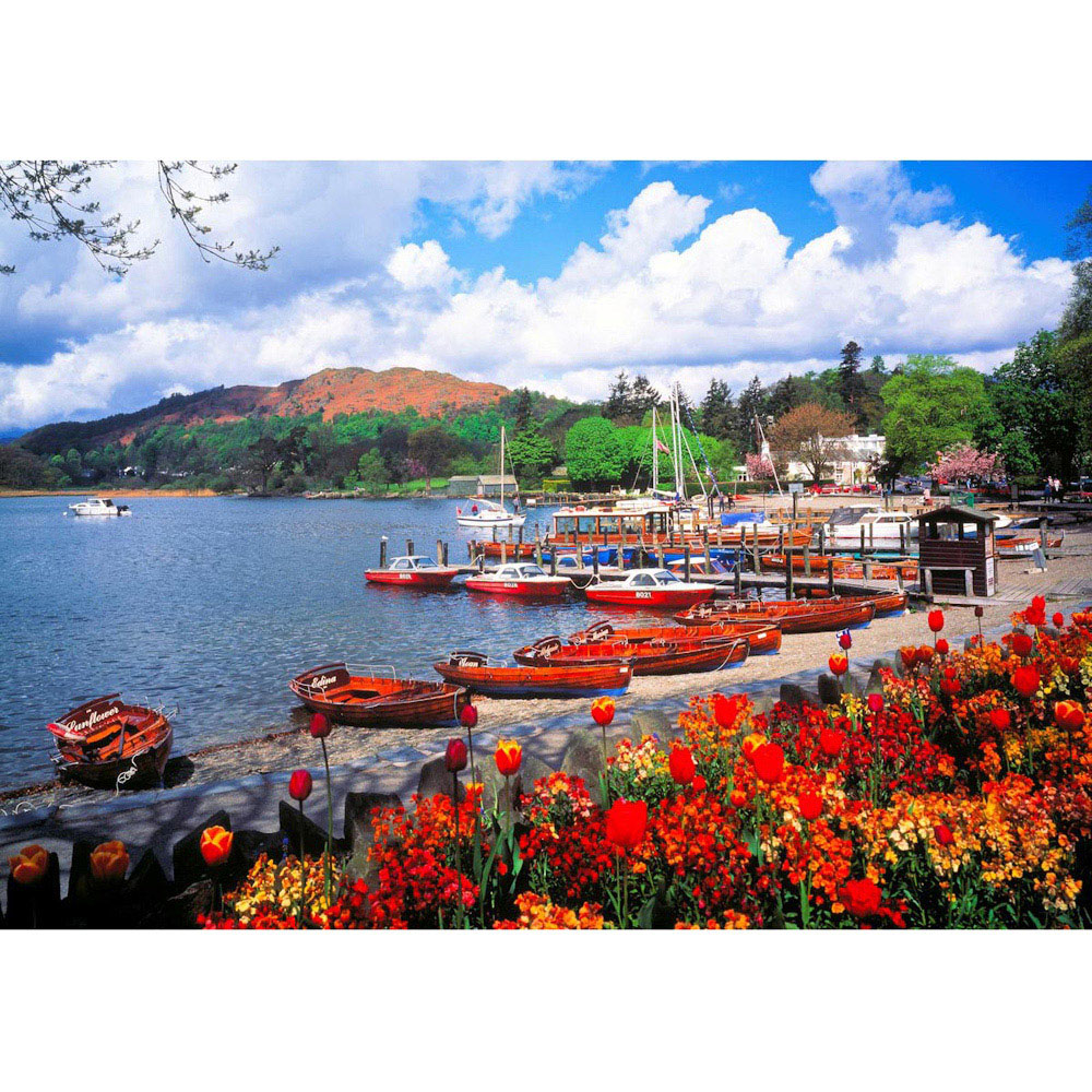 The House of Puzzles Lovely Lakeland 1000 Piece Jigsaw Puzzle Image