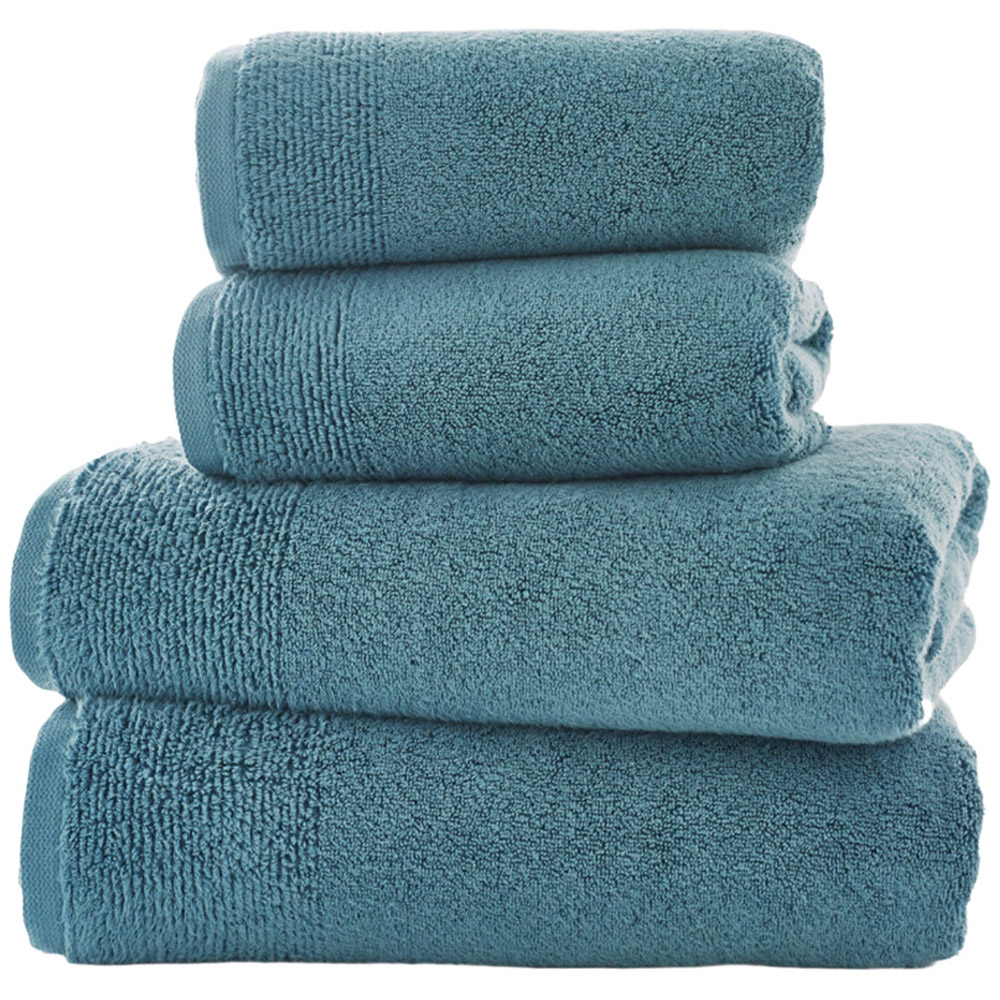 Deyongs Palazzo Petrol Bath Sheet Image