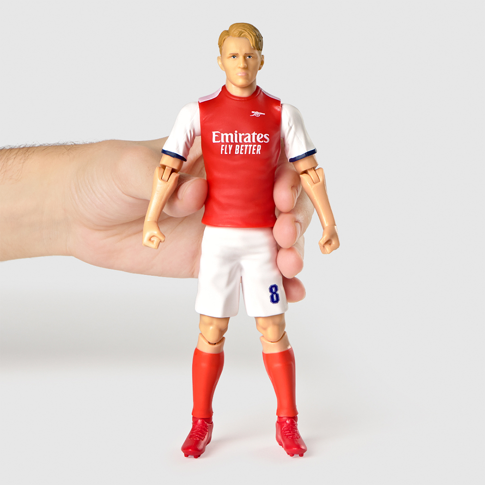 Banbo Odegaard Arsenal Fully Articulated Football Figurine Image 4