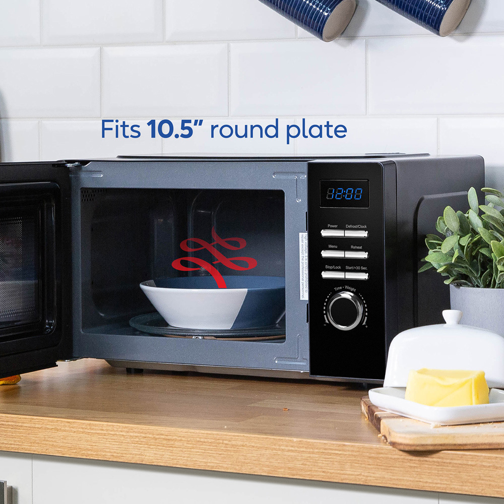 Russell Hobbs RHMD830MB Matt Black 20L Digital Microwave 800W Image 5