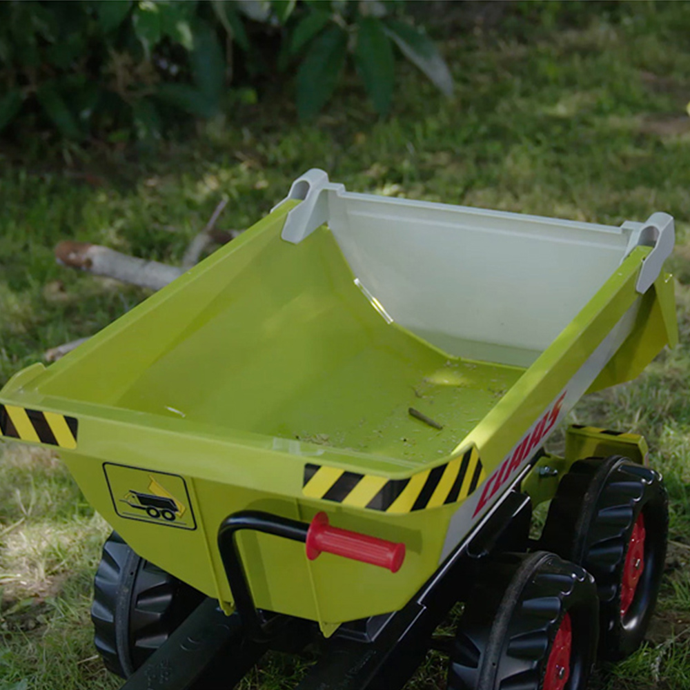 Rolly Toys Claas Half Pipe Twin Axle Trailer Image 3
