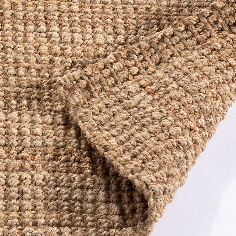 Whitefield Natural Jute Textured Boucle Runner Image 2