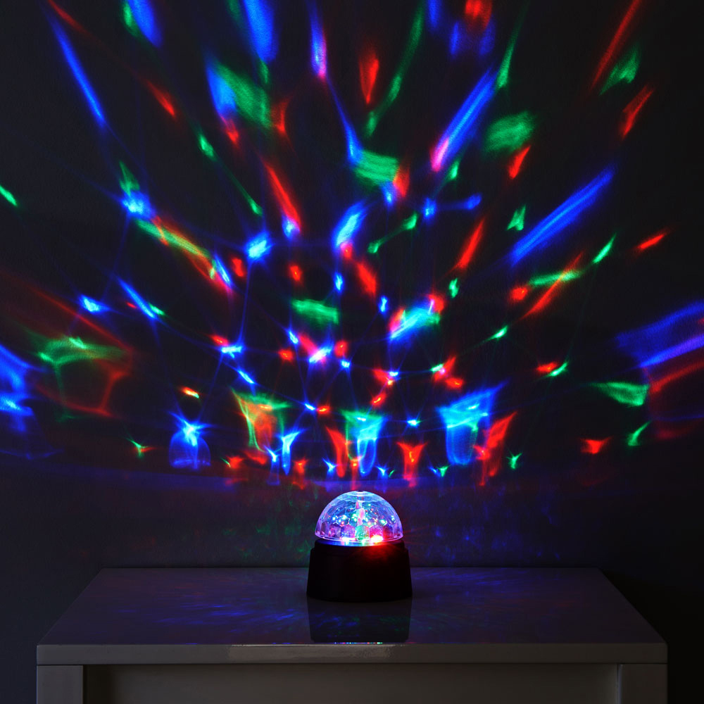 Global Gizmos Crystal Starball Disco Light 3.54 inch Image 4