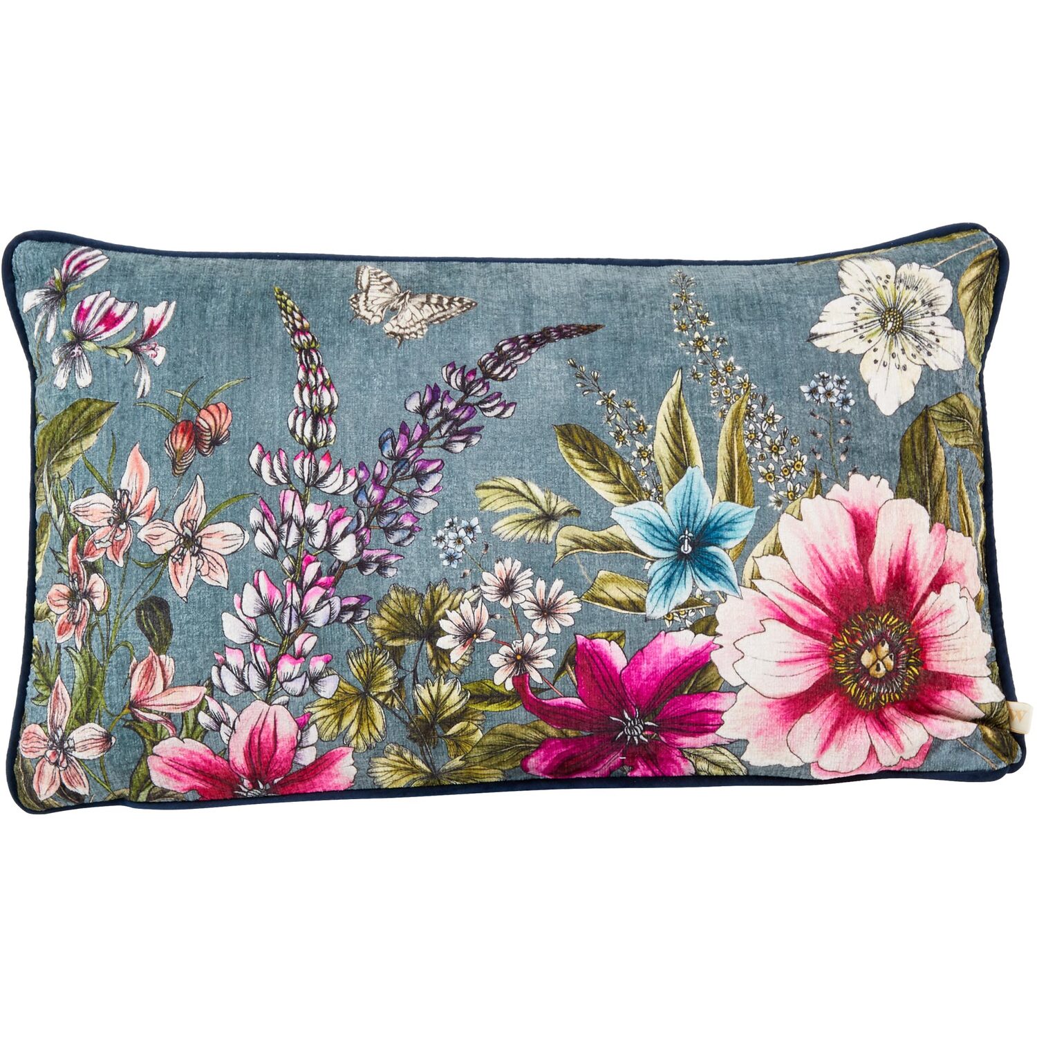 Evelyn Cushion - Petrol Image 1