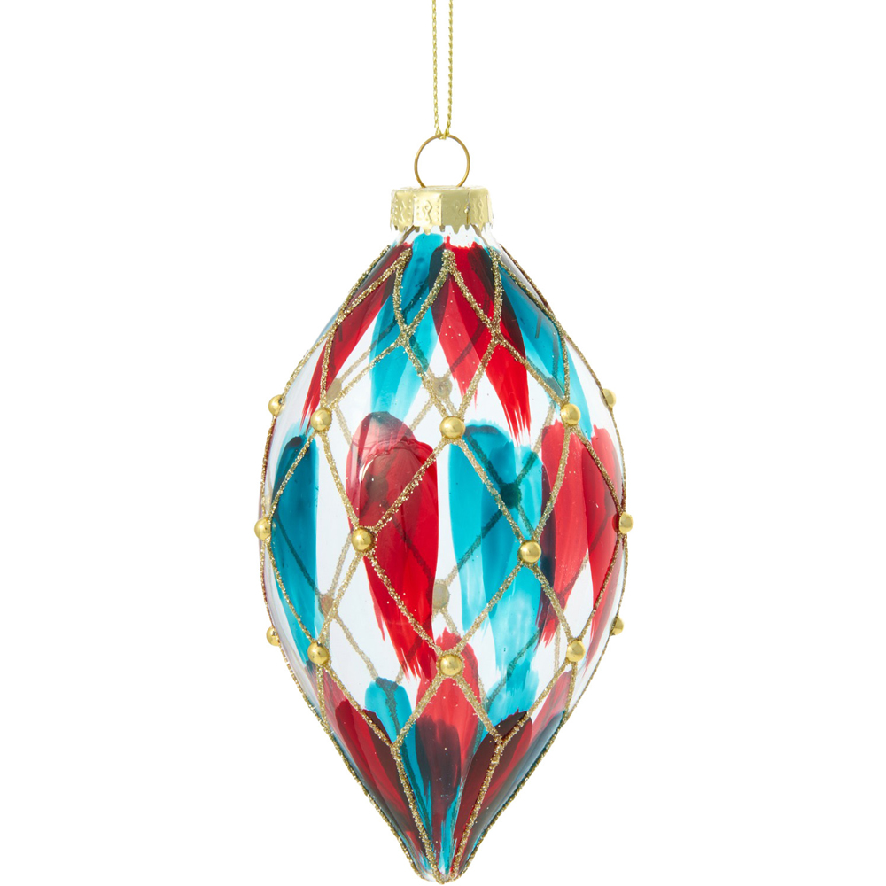 Glitter Diamond Bauble Image 5