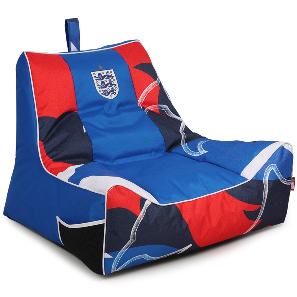 Kaikoo England FA Football Blue Print Base Teams Chair Image 2