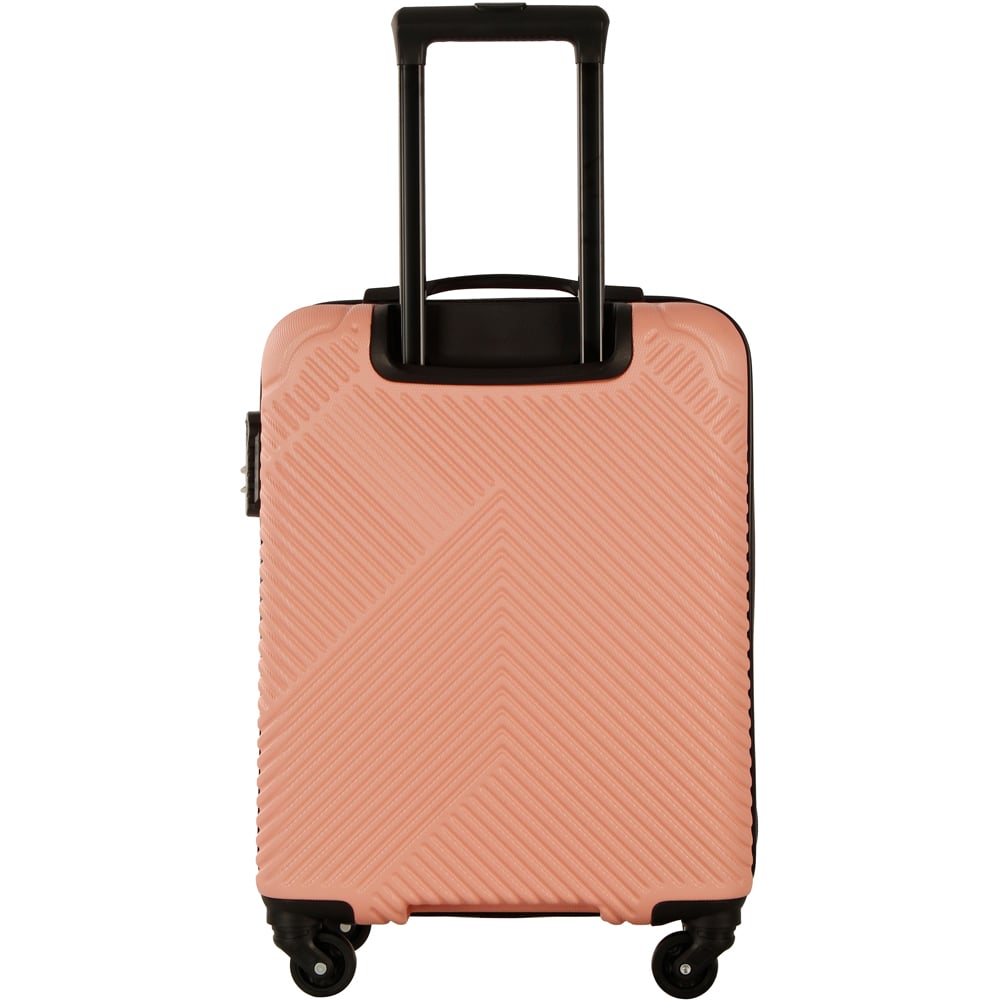 Neo Set of 3 Rose Gold Hard Shell Luggage Suitcases Image 4