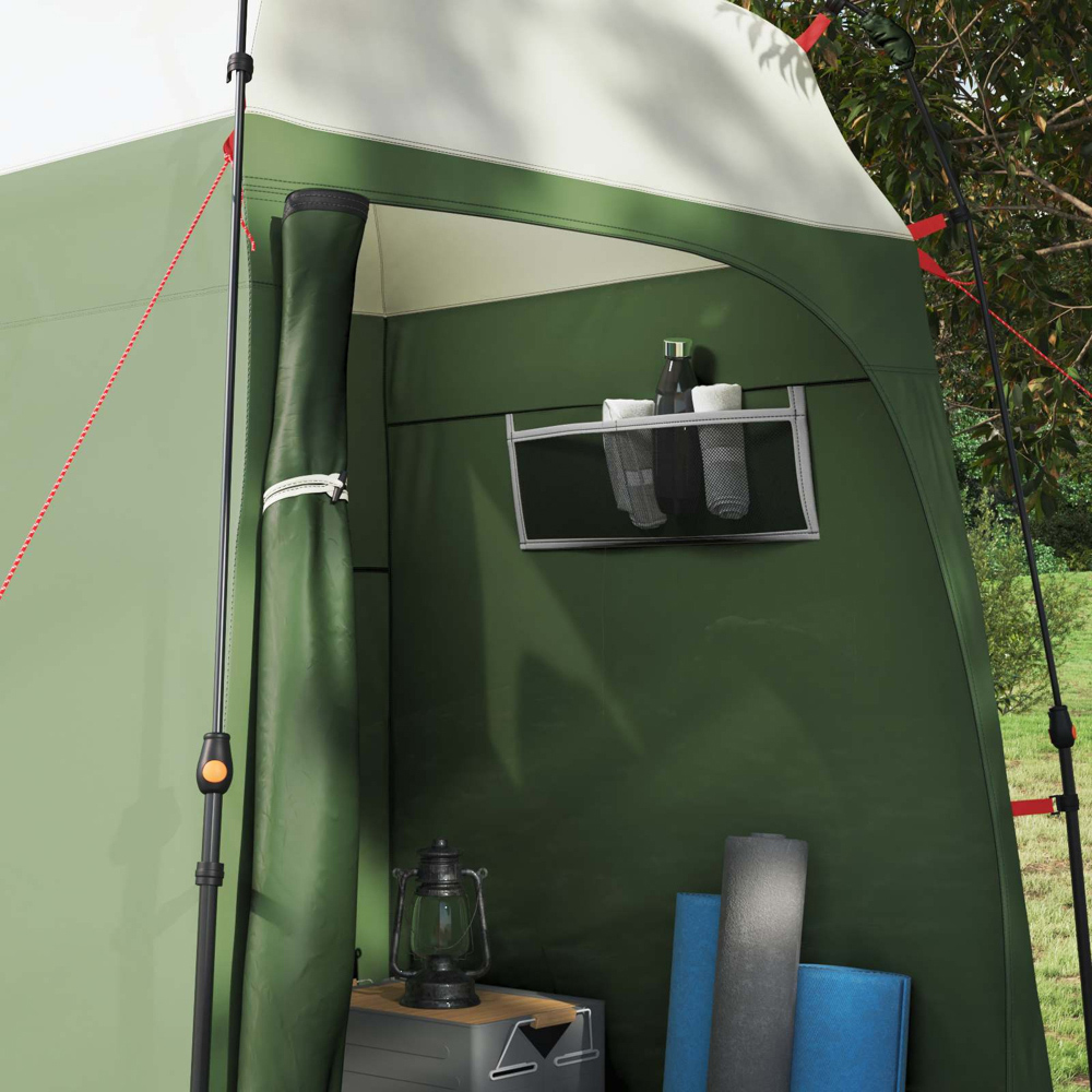 vidaXL Shower Tent Green Image 7