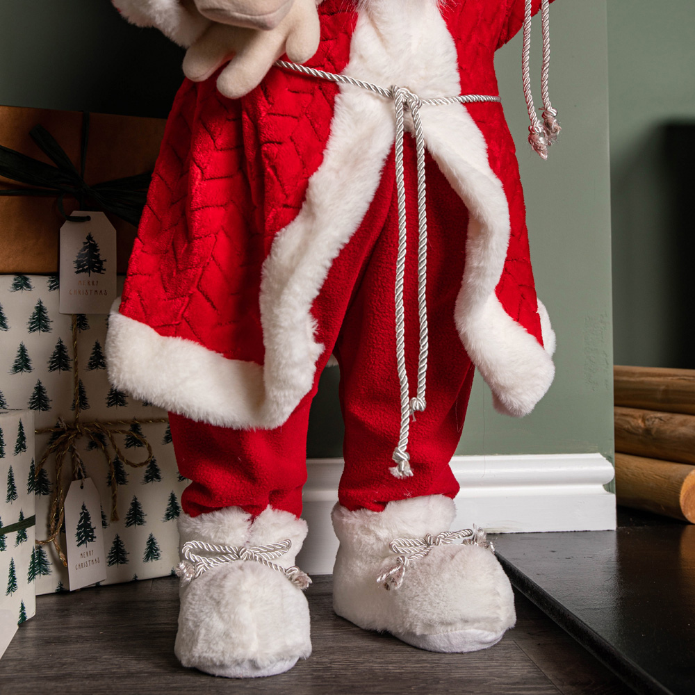 Samuel Alexander Standing Red Mega Papa Noel Santa Claus Indoor Christmas Decoration Image 5