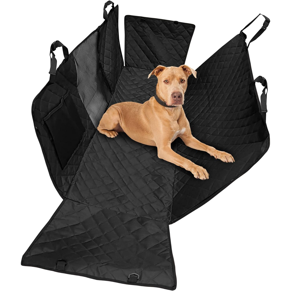 wilko Black Waterproof Dog Car Seat Cover Image 8