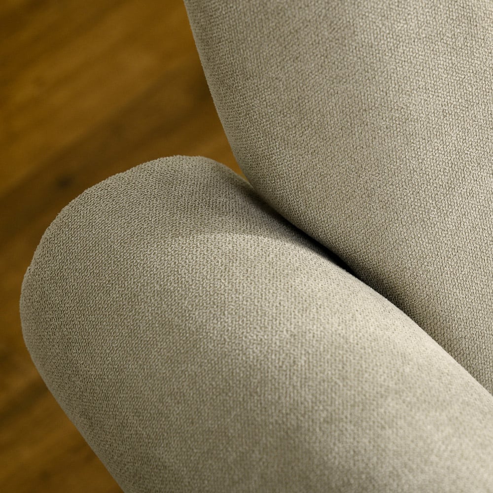 Portland Beige High Back Accent Chair Image 3
