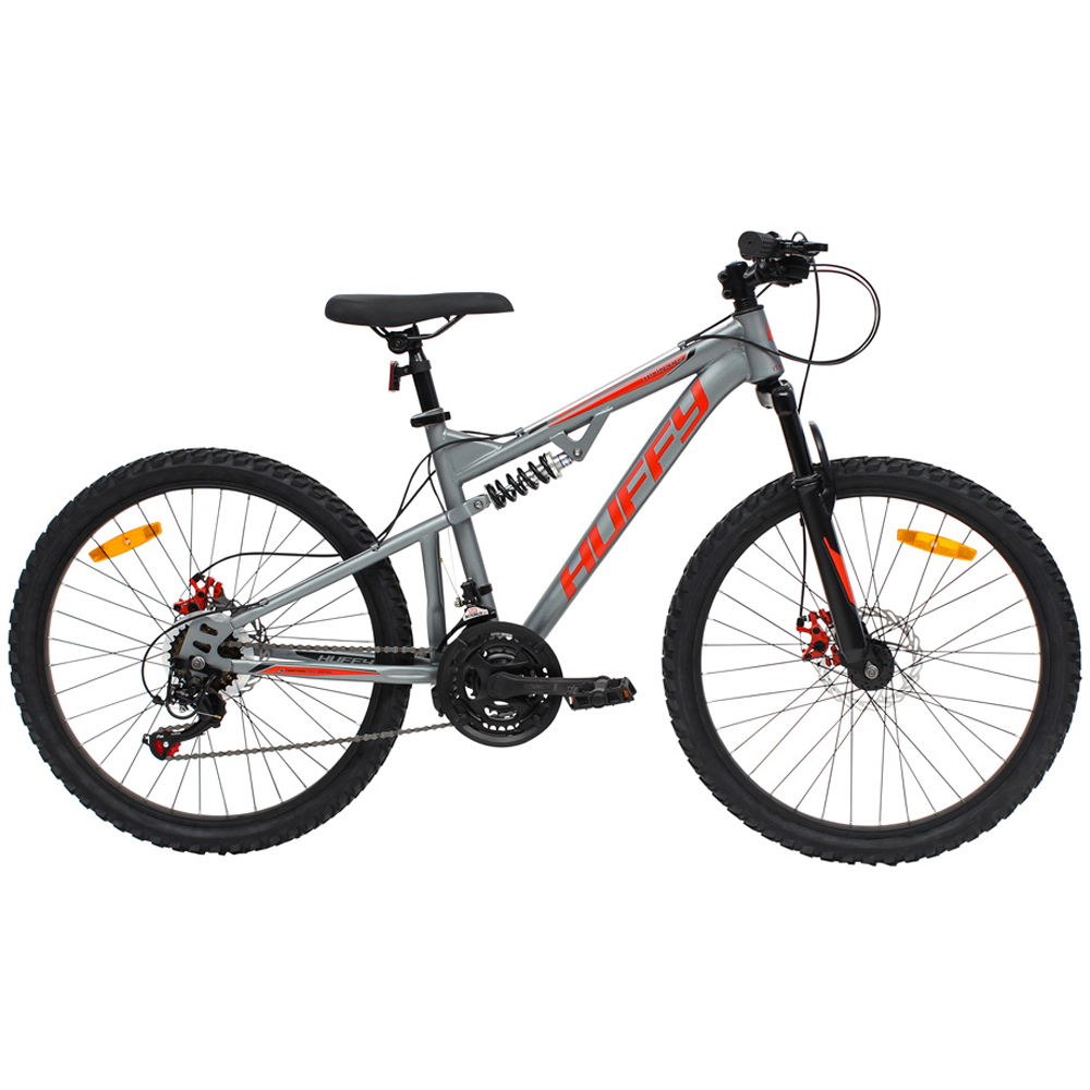 Huffy Marker Matte Gunmetal Grey Mountain Bike 24 inch Image 3