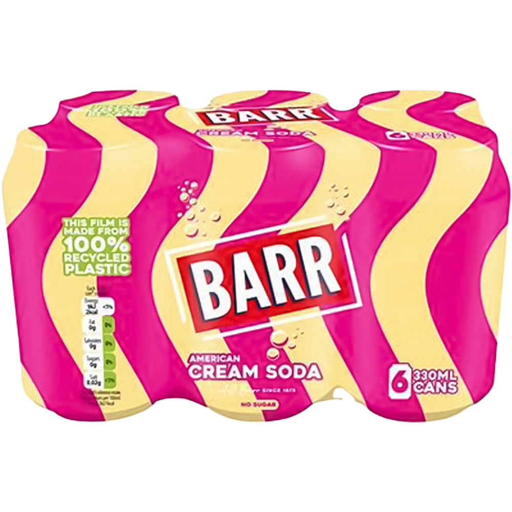 Barr Cream Soda 6 x 330ml Image