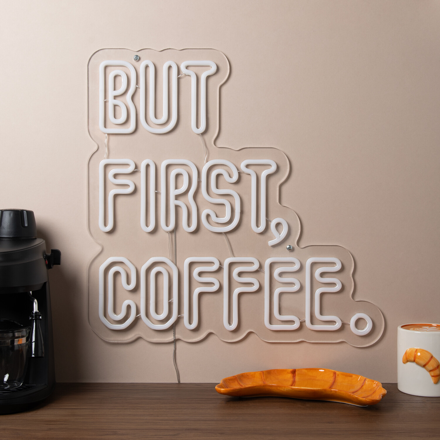 Coffee First Neon Sign Image 2