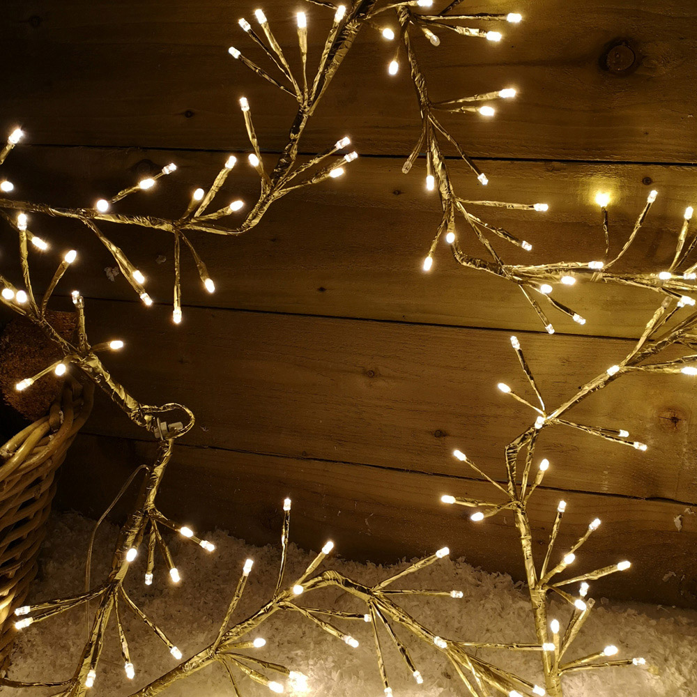 Samuel Alexander Gold Star LED Outdoor Christmas Decoration 60cm Image 4