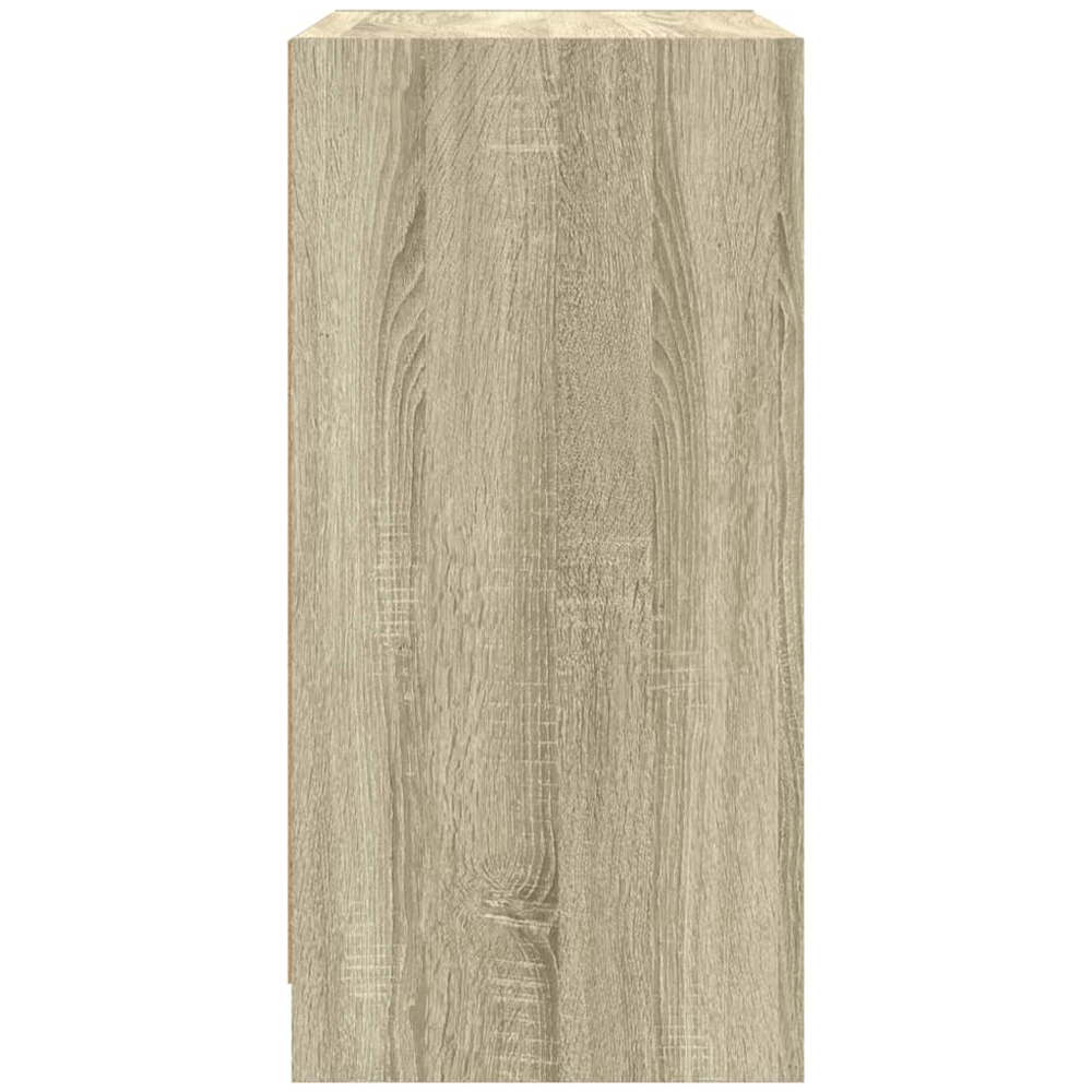 vidaXL 2 Door Oak Side Cabinet Image 6