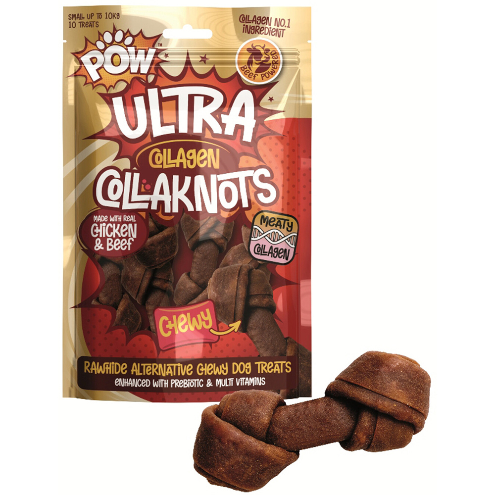 Pow Ultra Collage Collaknots Dog Treats Image 1