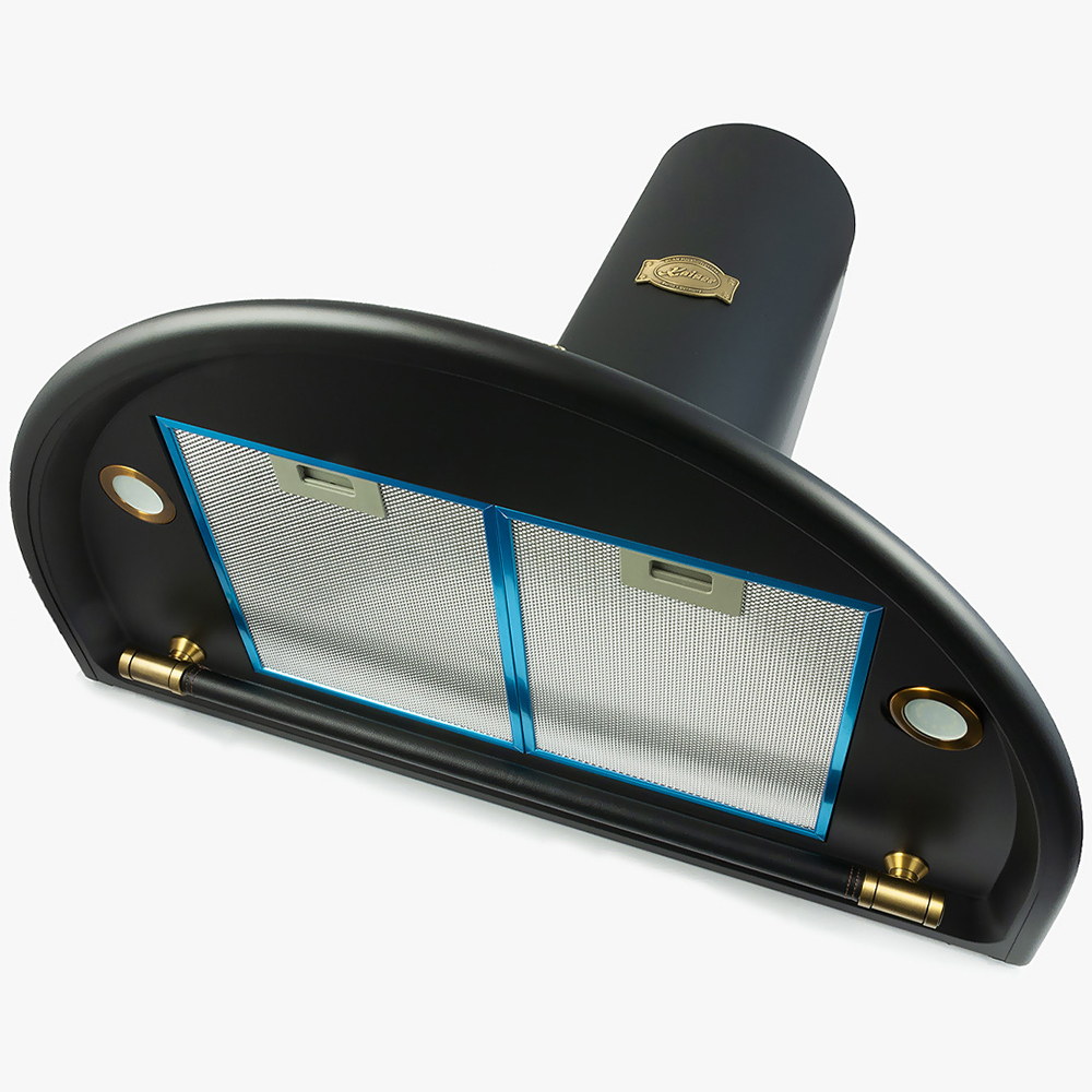 Kaiser Belle Epoque Black 90cm Wall Mounted Classic Cooker Hood Image 4