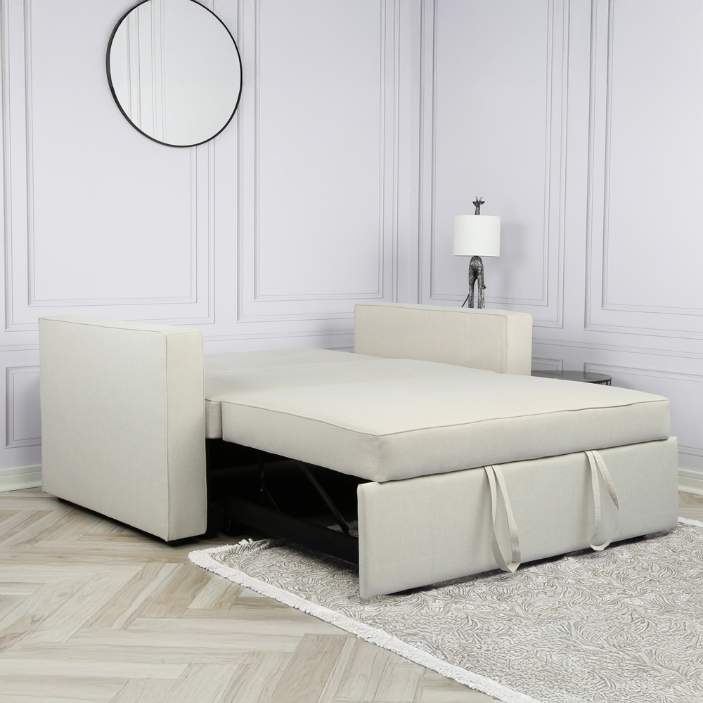 Troy Natural Double Sleeper Pull Out Sofa Bed Image 8