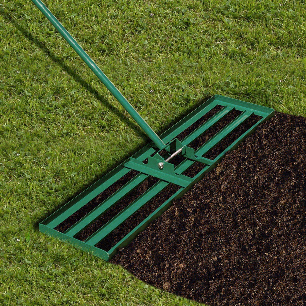 Costway Lawn Levelling Rak with Ergonomic Handle 91 x 25cm Image 2