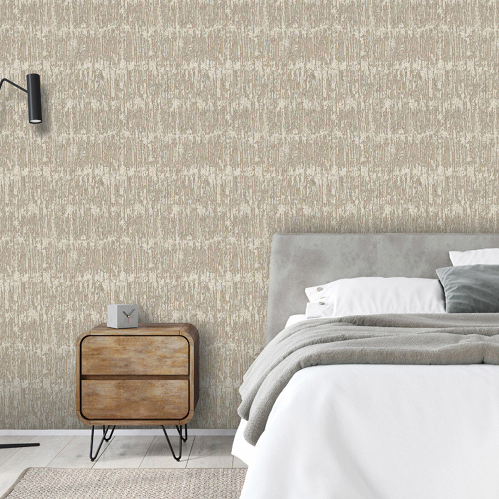 Design ID Natural Slate Antique Gold Wallpaper Image 3