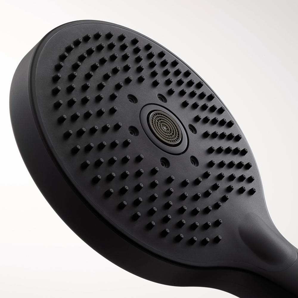 Duravit MinusFlow Matt Black 3 Function Hand Shower Image 5