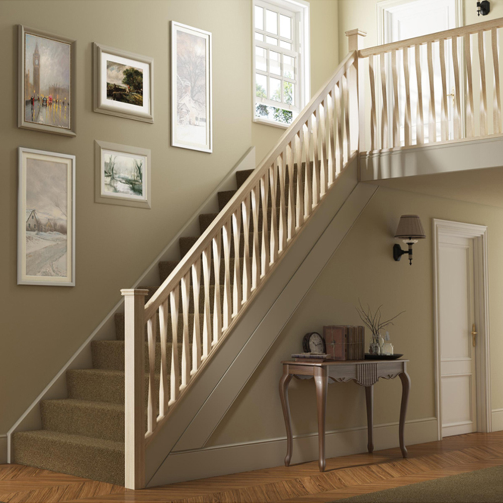 Blueprint Joinery Benchmark Oak Half Square Newel Post Image 2