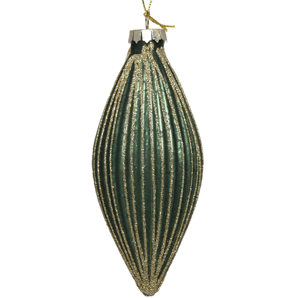 Green Embellished Droplet - Green Image 2