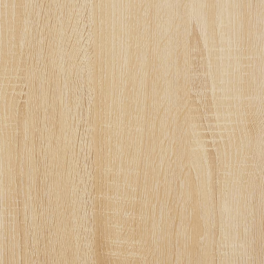 vidaXL 4 Door Sonoma Oak Sideboard Set of 3 Image 8