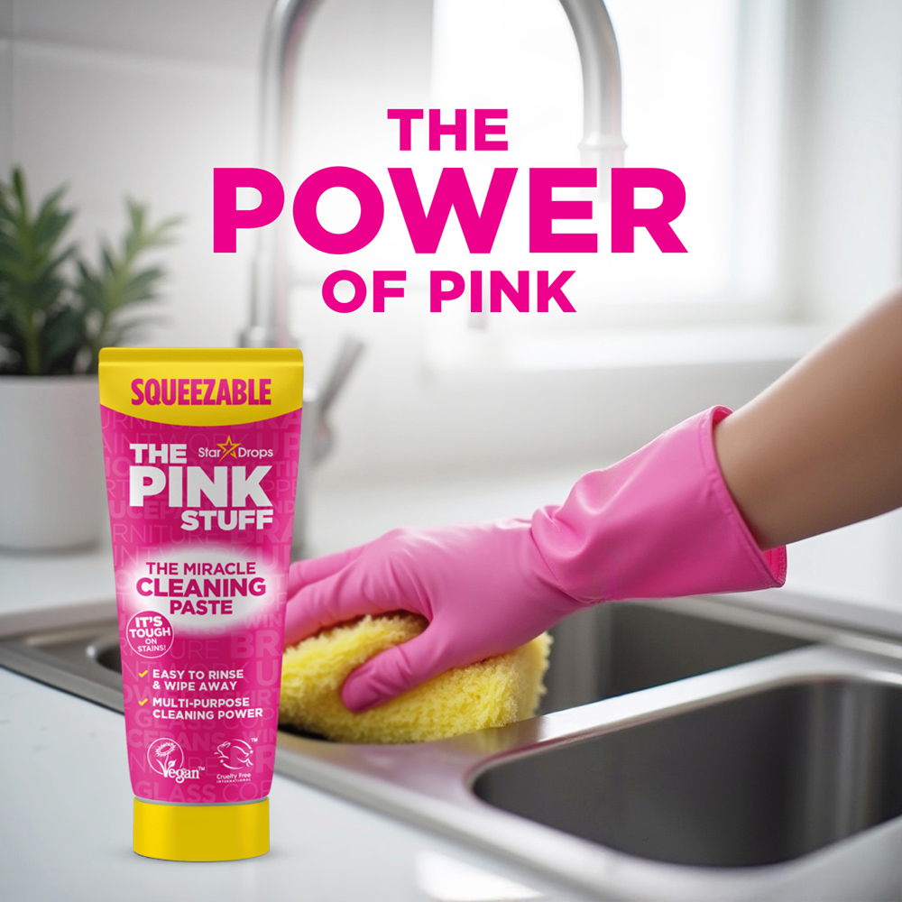 The Pink Stuff Squeezable Cleaning Paste Image 4