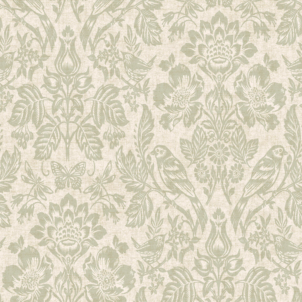 Holden Decor Hawthorn Meadow Sage Wallpaper Image 1