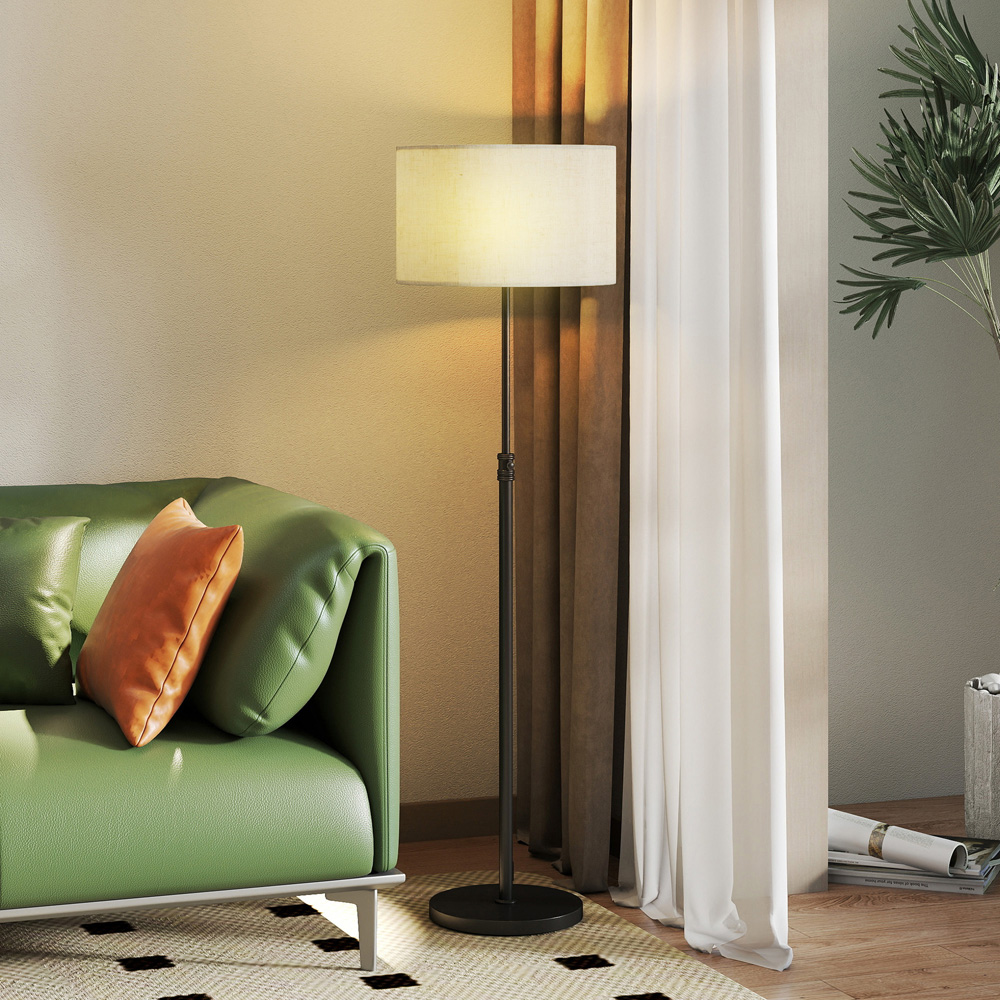 HOMCOM Modern Adjustable Colour Temperature Dimmable Floor Lamp Image 2