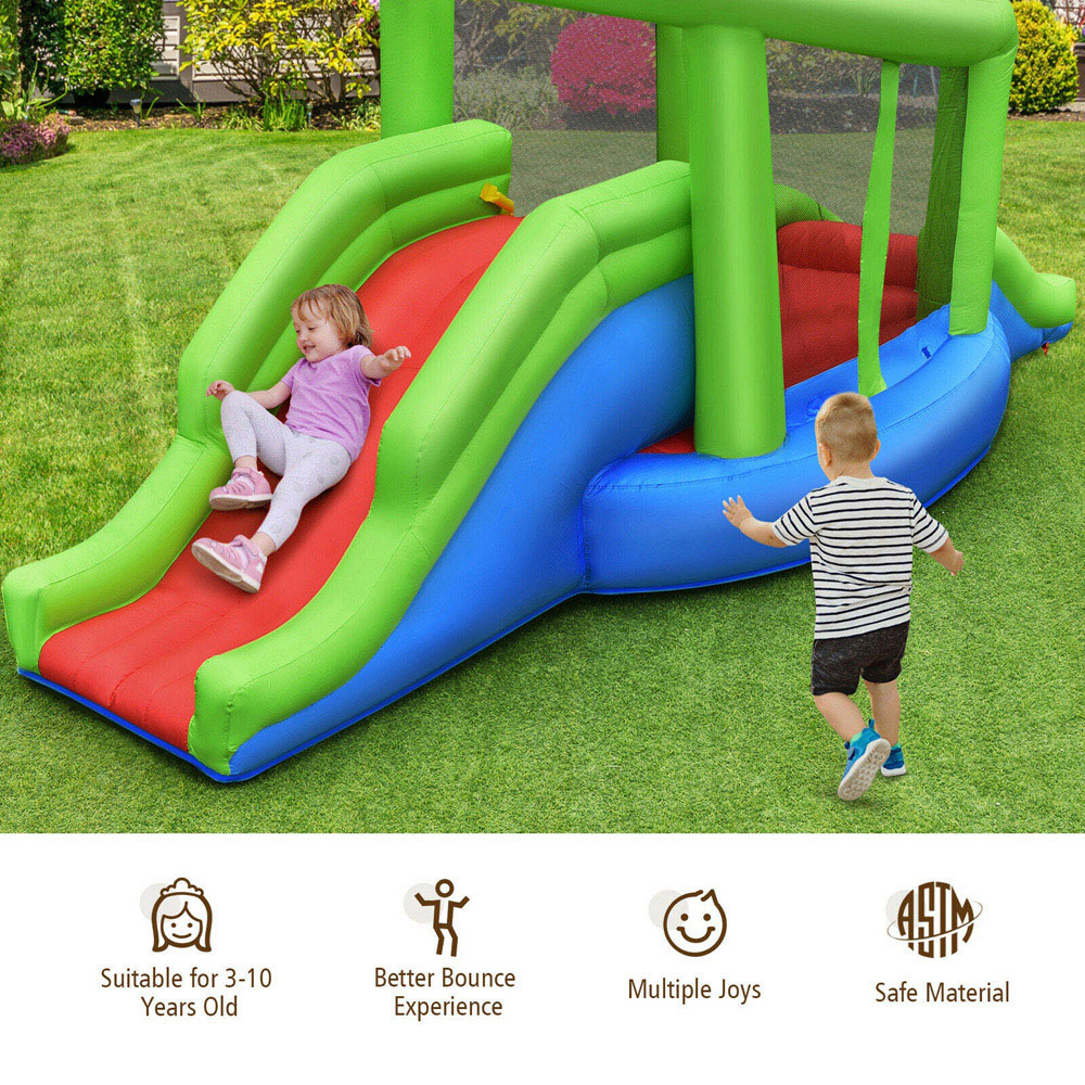 Costway Kids Inflatable Bouncy Castle Image 6
