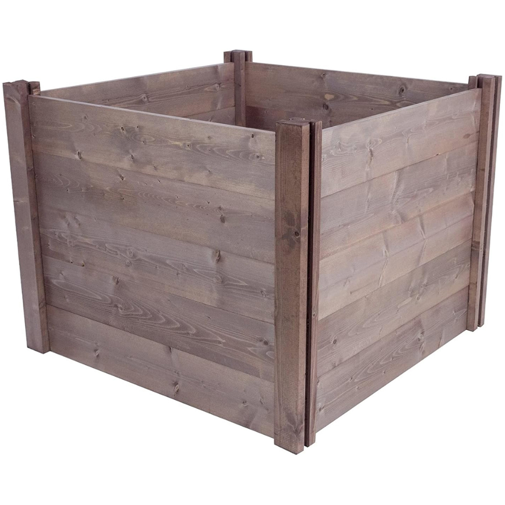 Garden Gear Modular Wooden Compost Bin 573L Image 1