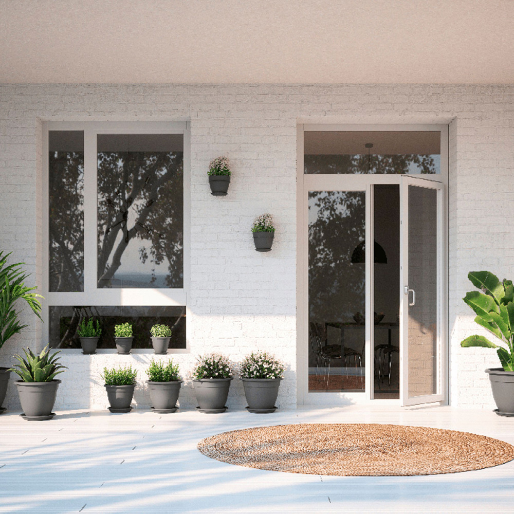 Artevasi Venezia Campana Anthracite Planter 40cm Image 2