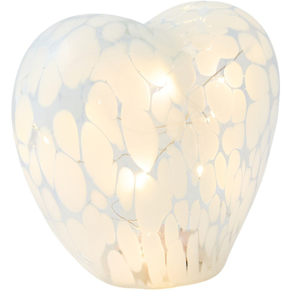 Glass Heart LED Lamp Image 7
