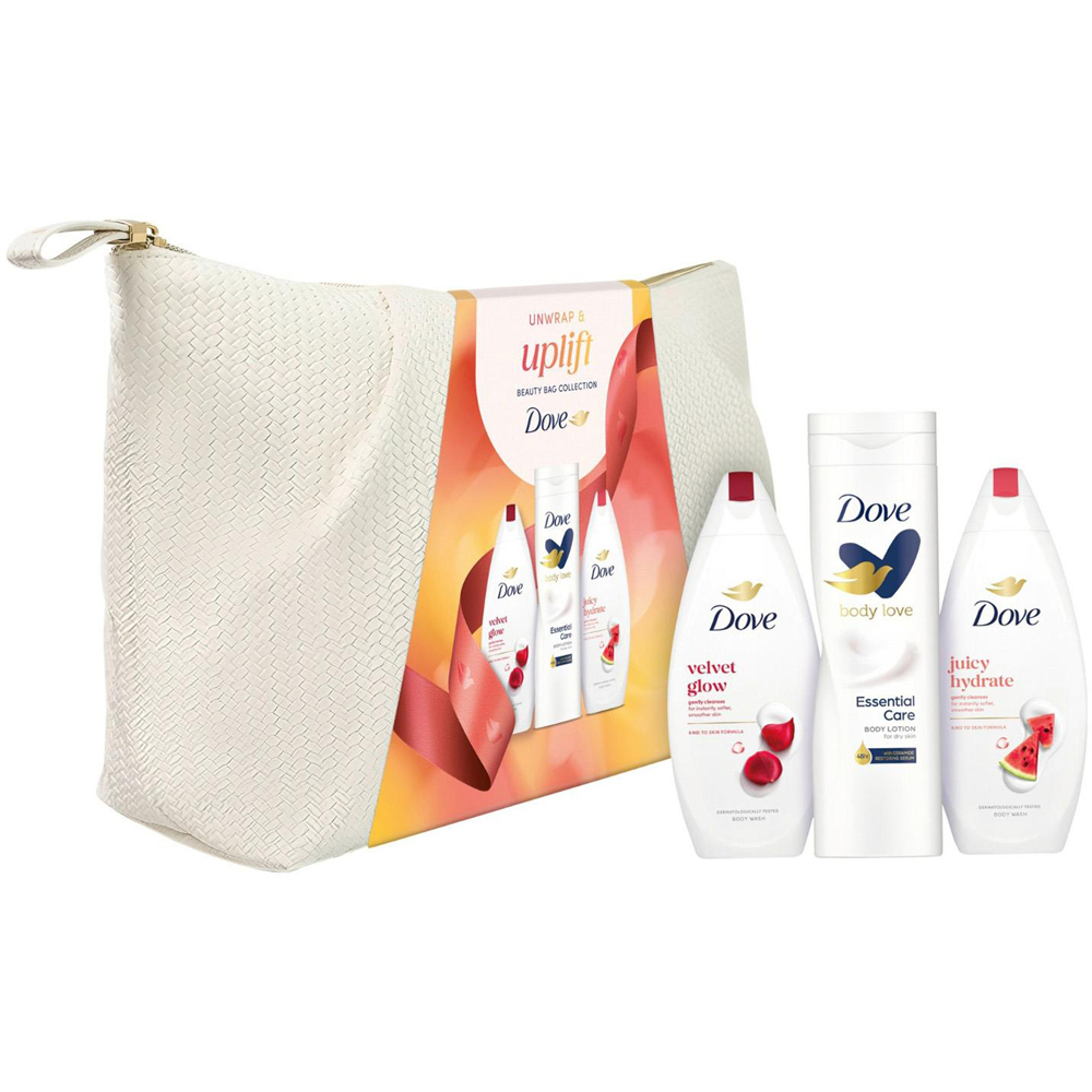 Dove Uplift Beauty Bag Gift Set 3 Piece Image 6