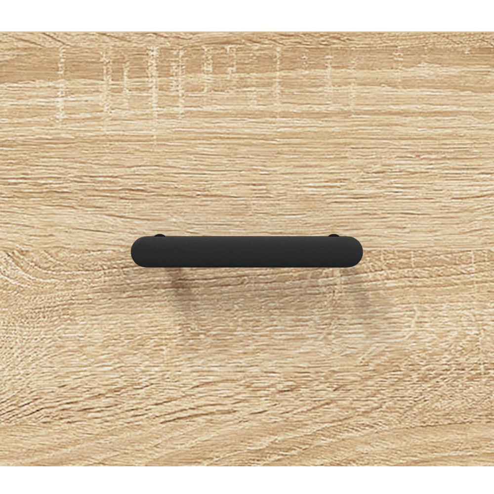 vidaXL 2 Door 2 Drawer Sonoma Oak Sideboard Image 9