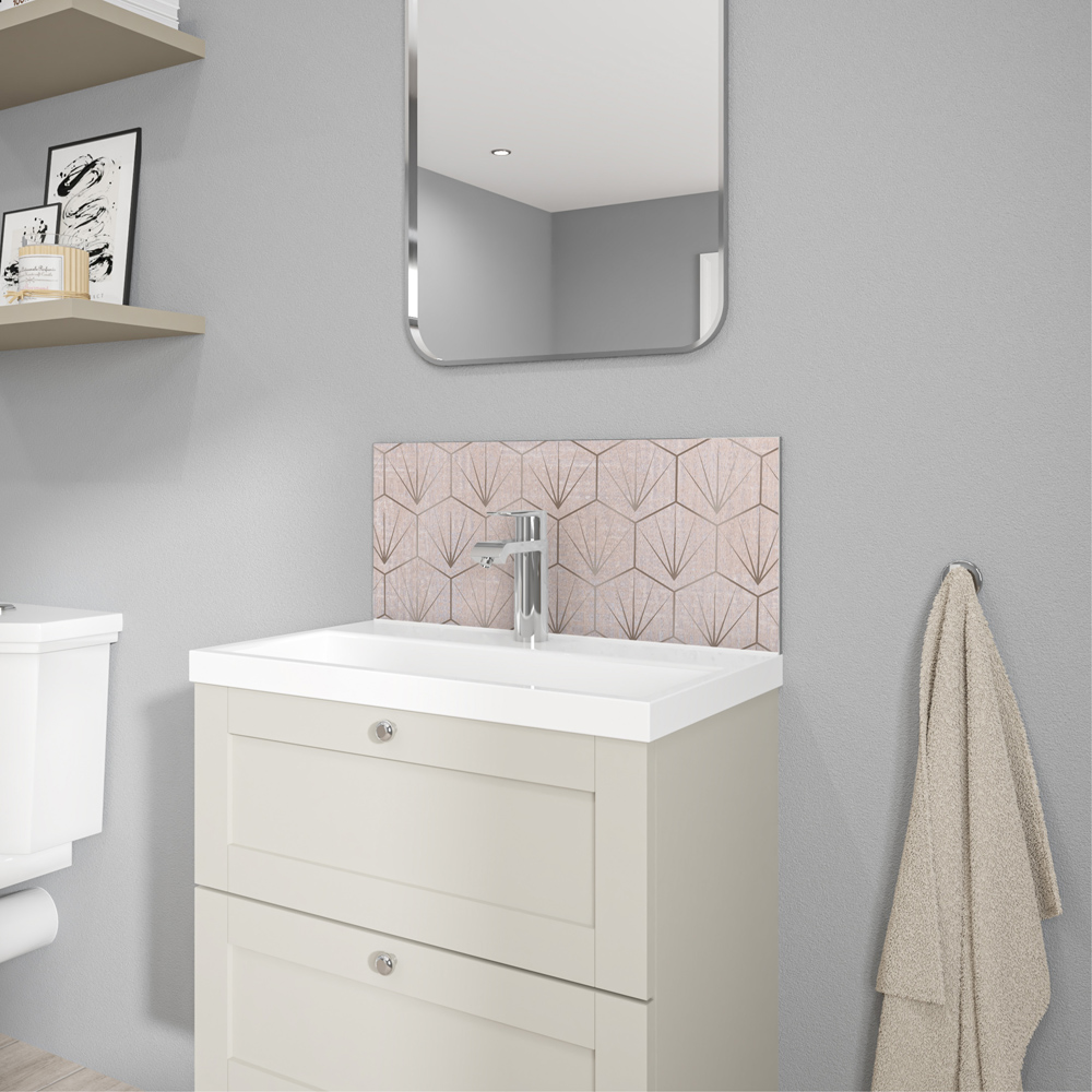 Wetwall Alloy Stella Rosa Splashback 600 x 250mm Image 5