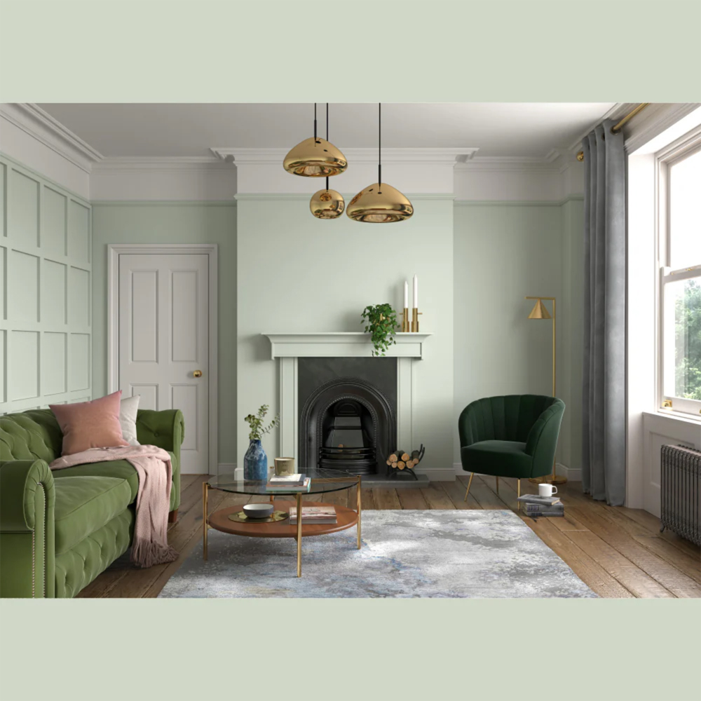 Dulux Heritage Walls and Ceilings DH Pearl Colour Velvet Matt Emulsion Paint 5L Image 4