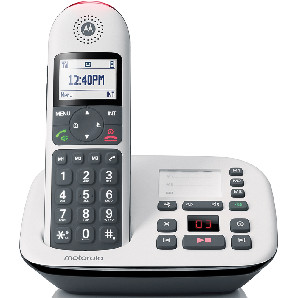 Motorola CD5011 DECT Big Button Phone with Answer Machine Image 3