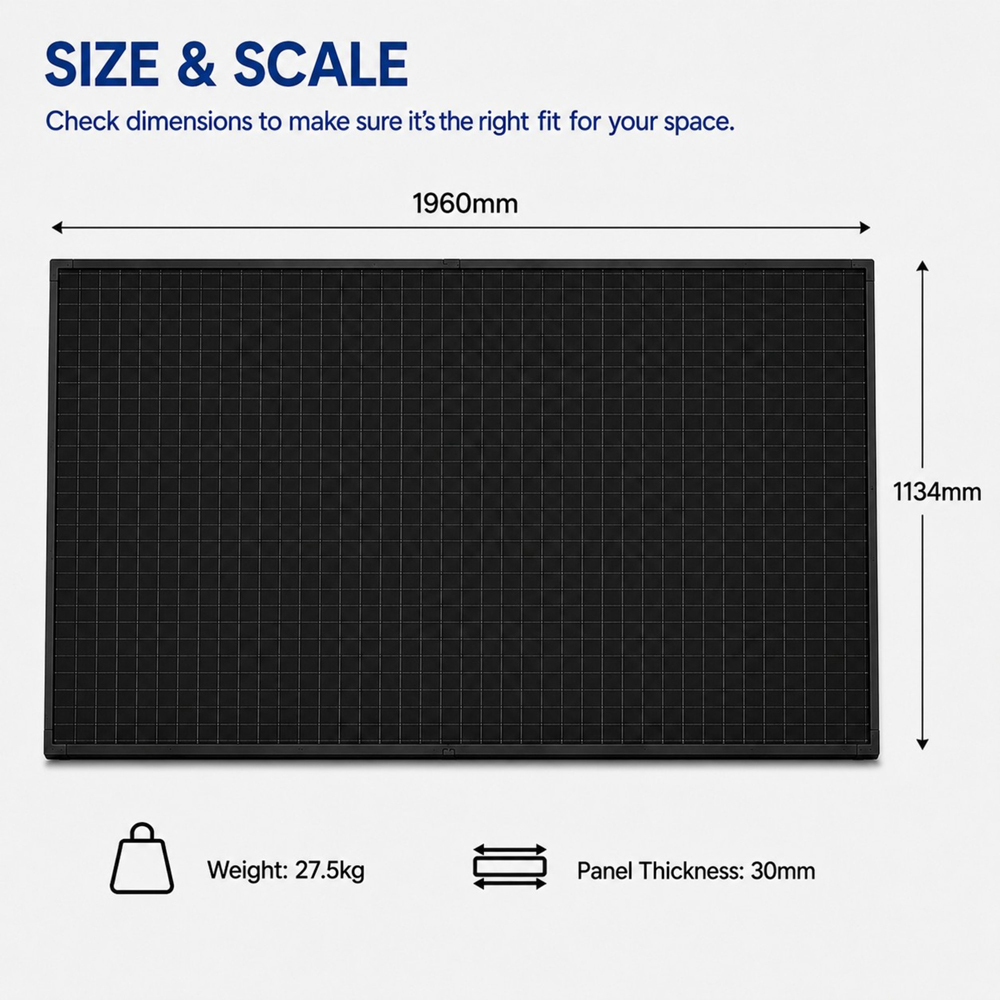 UKSOL Plug-In Solar Pro Compact Single Panel Hybrid Mount Kit 515W Image 9