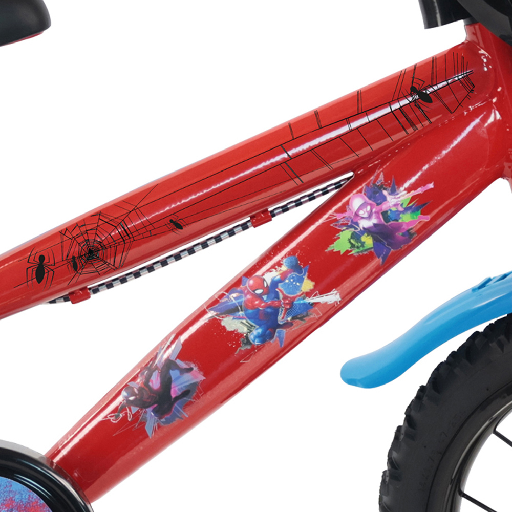 Denver Marvel Spider-Man 14 inch Kids Bicycle with Stabilisers Image 4