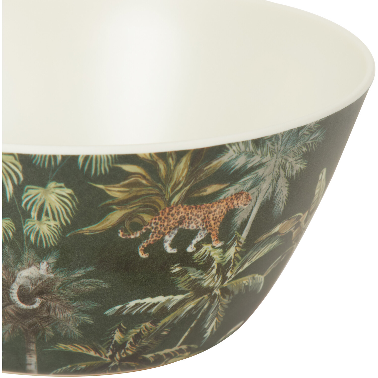 Boho Jungle Bowl - Dark Green Image 3