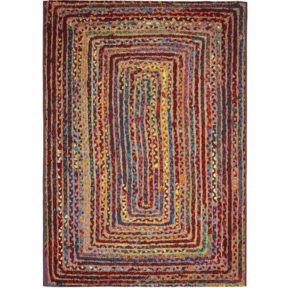 Homemaker Tropico Multicolour Border Rug 160 x 230cm Image 2