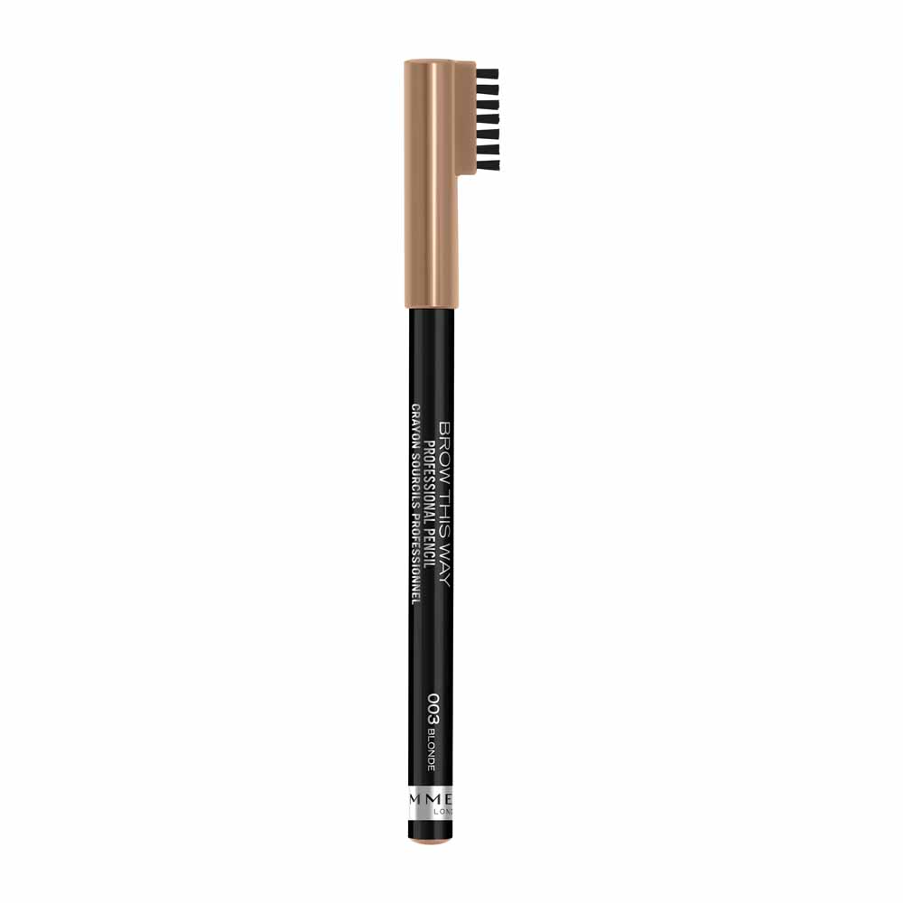 Rimmel Brow This Way Professional Brow Pencil 003 Blonde Image 2